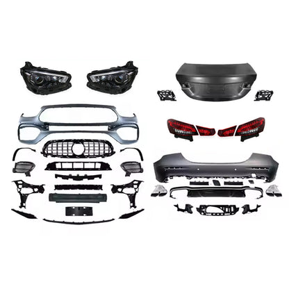 🔥BODYKIT COMPLETO PER MERCEDES E-CLASS (W213) 2016–2020 ➤ LOOK E63 FACELIFT🔥