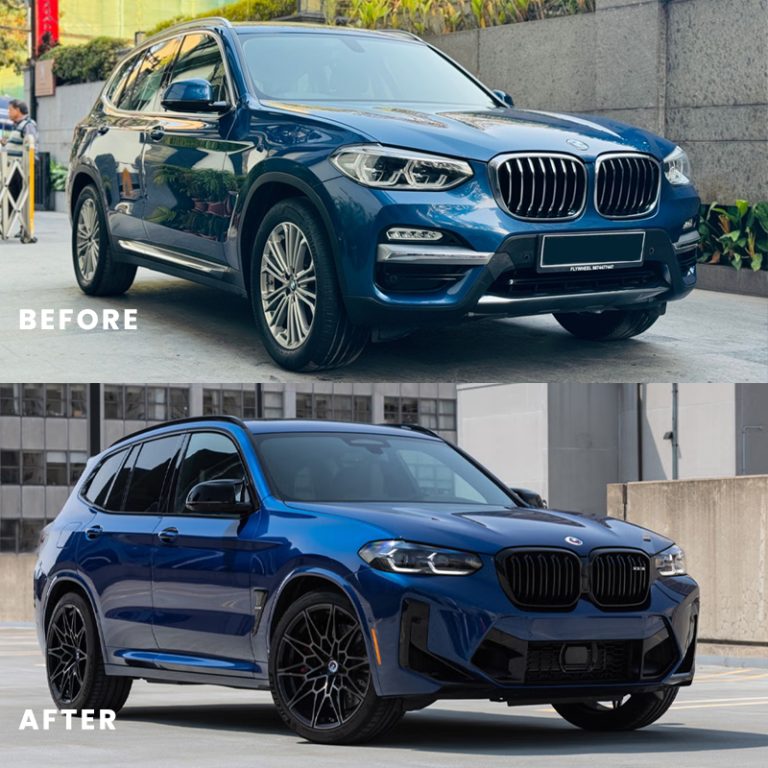 💫ART.7986 BODYKIT X3M LCI per BMW X3 18-21) con Fari Anteriori e Posteriori💫
