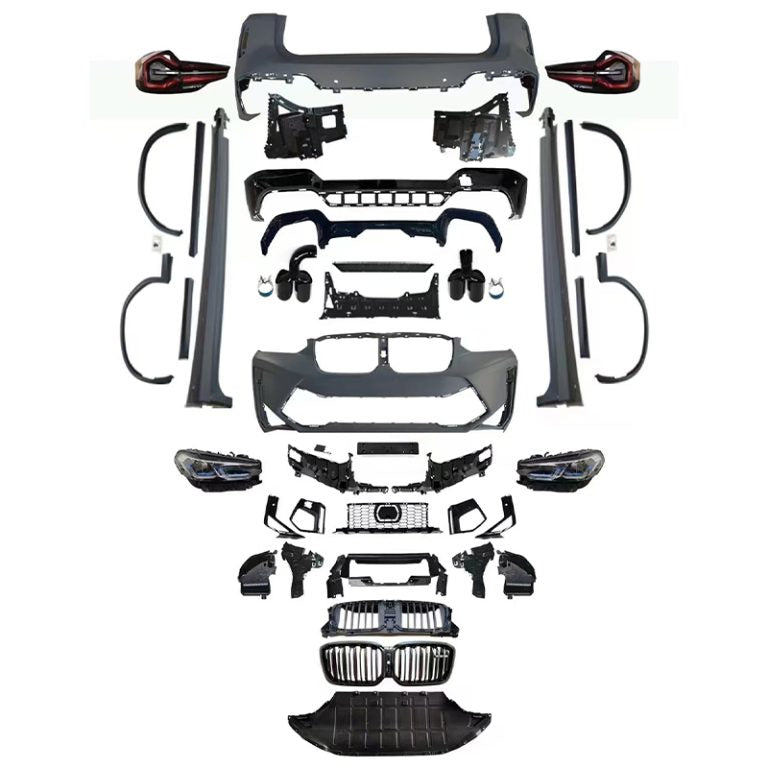 💫ART.7986 BODYKIT X3M LCI per BMW X3 18-21) con Fari Anteriori e Posteriori💫
