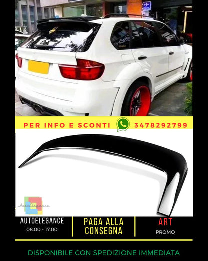 ⚡KIT Gloss Black Spoiler Suitable For BMW X5 E70 X5M⚡ 