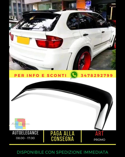 ⚡KIT Gloss Black Spoiler Suitable For BMW X5 E70 X5M⚡ 