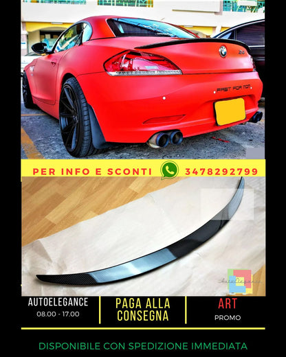 😎KIT  Spoiler Posteriore in Fibra di Carbonio adatto per BMW Z4 E89 M Sport😎