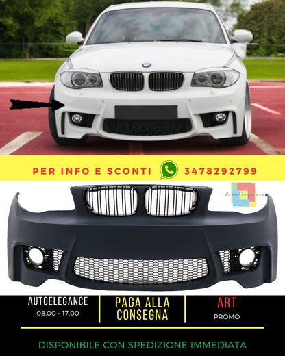 🔥Paraurti Griglia Calandra per BMW Serie 1 E81 E82 E87 E88 2004-2011🔥