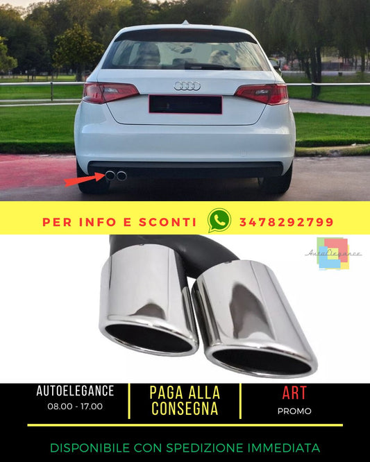 😍Marmitta Punta Sinistra per Audi A3 4 5 6 7 8 a S3 S4 S5 S6 S7 S8 SQ3😍