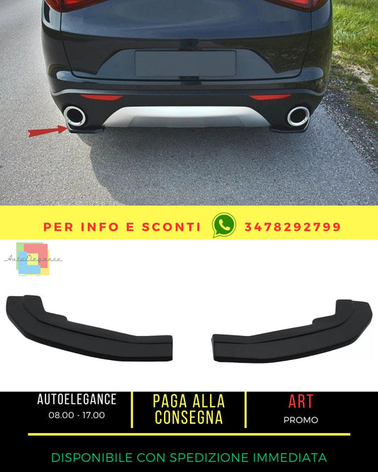 😍Alette divisorie laterali posteriore per Alfa Romeo Stelvio 949 2016-2020😍