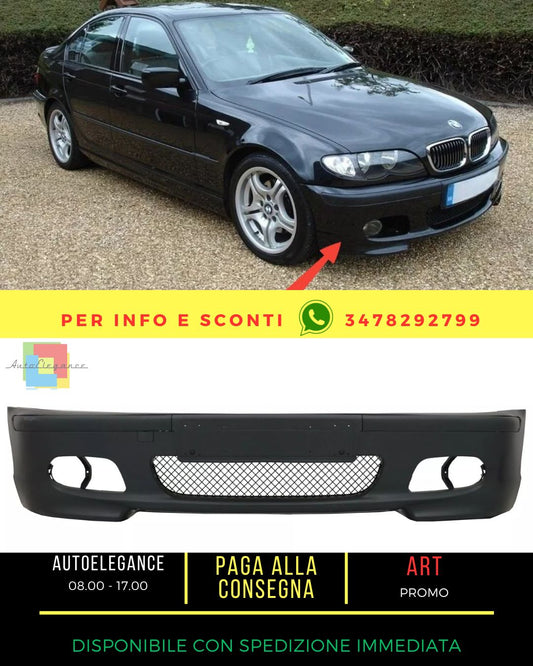 😍Paraurti per BMW E46 Berlina Touring 98-04 M-Technik M-Sport Senza Fendineb😍