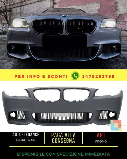 🤩Paraurti per BMW Serie 5 F10 F11 2011-2014 M-Technik Design SRA🤩