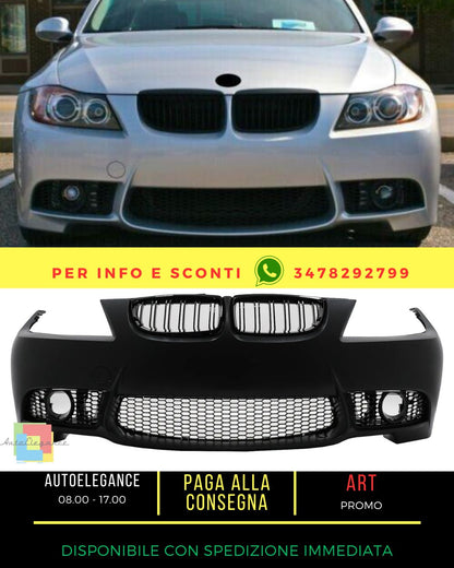 ⭐Paraurti Griglie per BMW Serie 3 E90 E91 LCI 08-11 Berlina Touring M3 Design⭐
