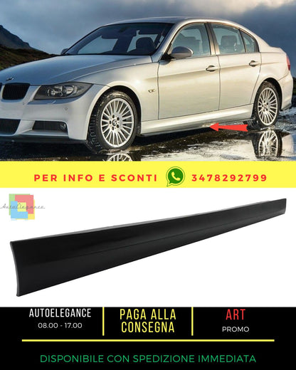 ⭐Minigonne laterali per BMW Serie 3 E90 E91 2004-2011 LCI Non-LCI M3 Design⭐