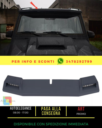 ✨LED Spoiler Tetto Anteriore per Mercedes Classe G W463 1989-2018 6x6 Disegno✨