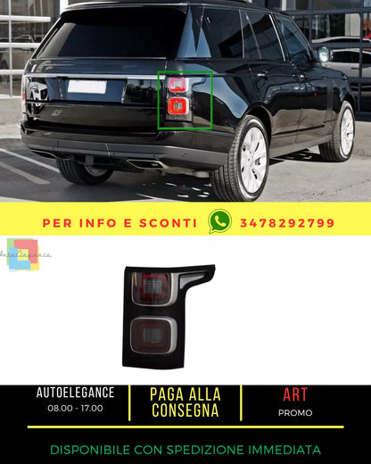 ✨LED Fanale posterio DESTRO per Range Rover Vogue L405 13-17 Facelift Look Fumo✨