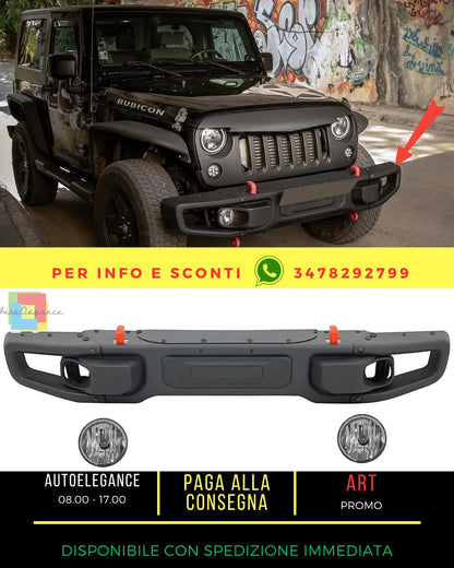 ✨Paraurti in metallo per Jeep Wrangler Rubicon JK 07-17 10th Anniversary Hard✨
