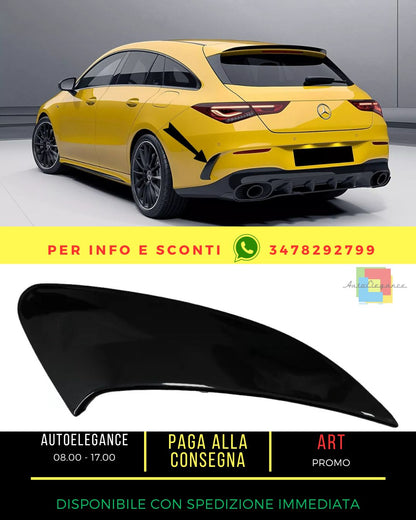 😍Parachoques Flaps Aletas para Mercedes CLA X118 C118 19+ Negro 45S Look😍