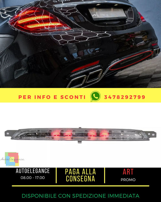 💎Diffusore paraurti fendinebbia a LED per Mercedes Classe S W222 X222 13-20💎