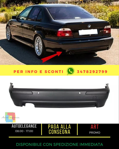 💎Paraurti posteriore per BMW Serie 5 E39 1995-2003 M5 design PDC diffusore💎