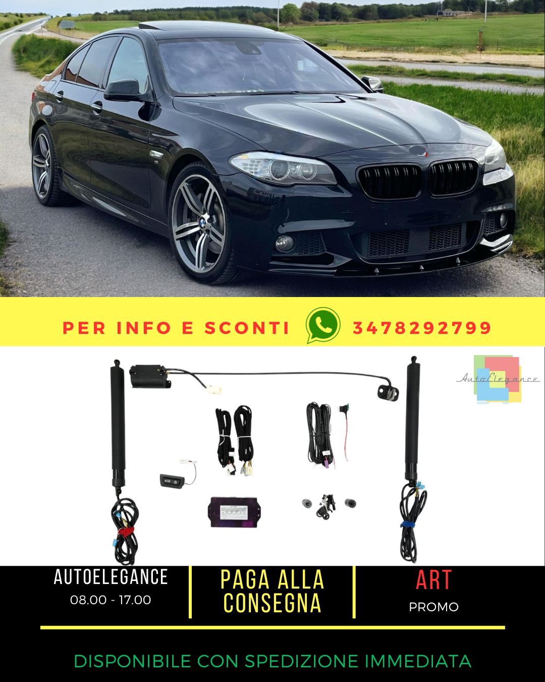 😎Elettrico Portellone Lift Sistema di assistenza Per BMW F10 Serie5 2011-2017😎