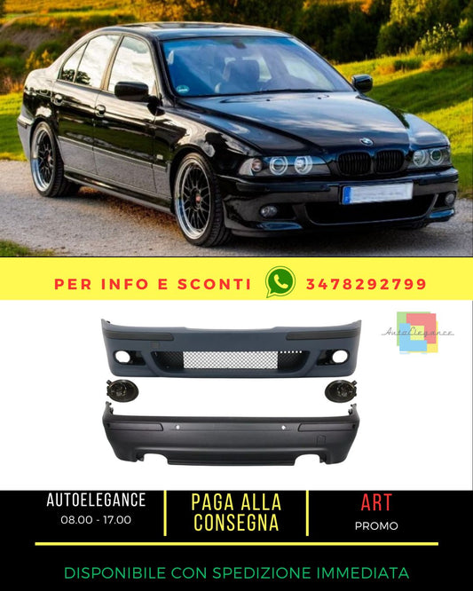 😎Body Kit for BMW E39 5 95-03 Double Socket M5 Look Fog Lights😎 