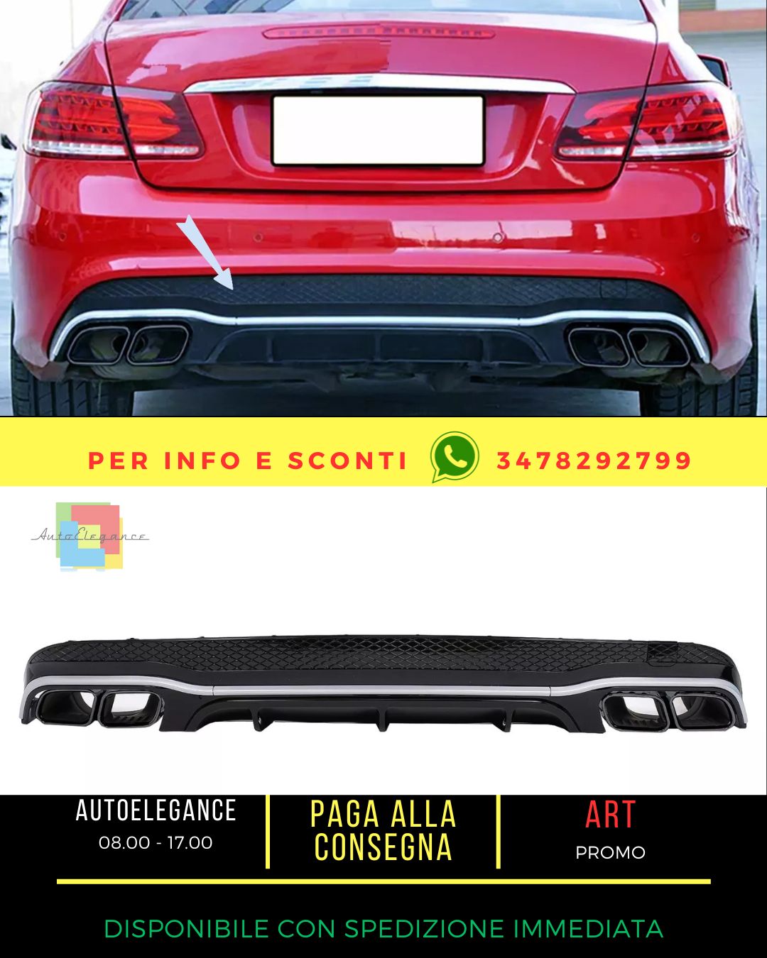 💯Griglia per Mercedes C W206 Berlina S206 T-Modell 21+ GT-R Panamericana Look💯