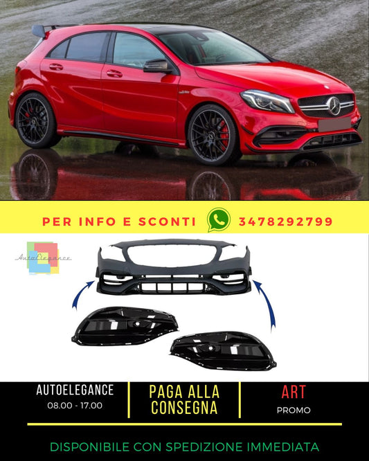 💯Front Side Grille for Mercedes CLA W117 C117 X117 2013-2018 Facelift💯 