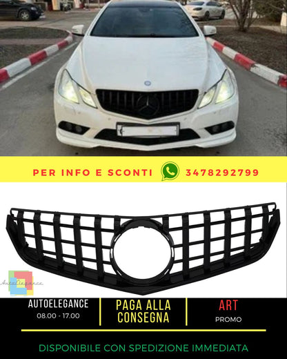 😍Griglia anteriore per Mercedes E C207 W207 A207 Pre Facelift 09-12 GTR Look 😍