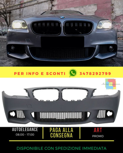 ⭐Paraurti Paraurti per BMW 5 F10 F11 2011-2014 M-Technik Design SRA⭐