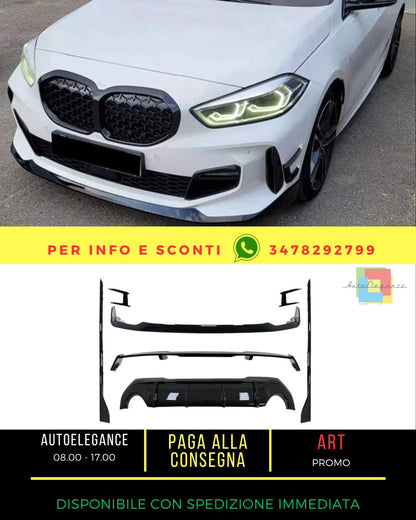 ⭐Aerodynamic Bumper Lip Bodykit for BMW 1 Series F40 M Sport 19⭐ 