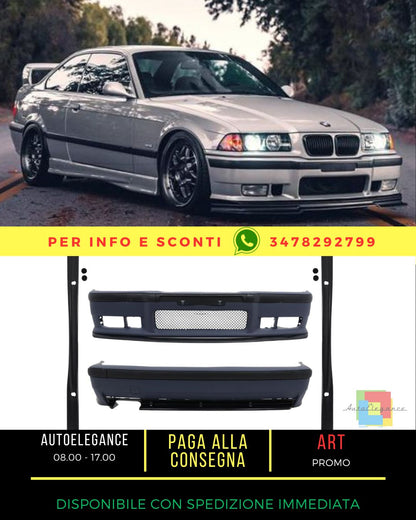 ⭐Kit carrozzeria per BMW Serie 3 E36 1992-1998 Minigonne laterali paraurti⭐