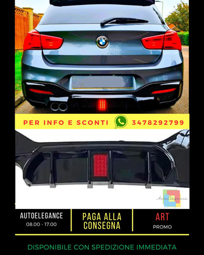 💥Diffusori  in fibra di carbonio adatto per BMW Serie 1 F20 F21💥