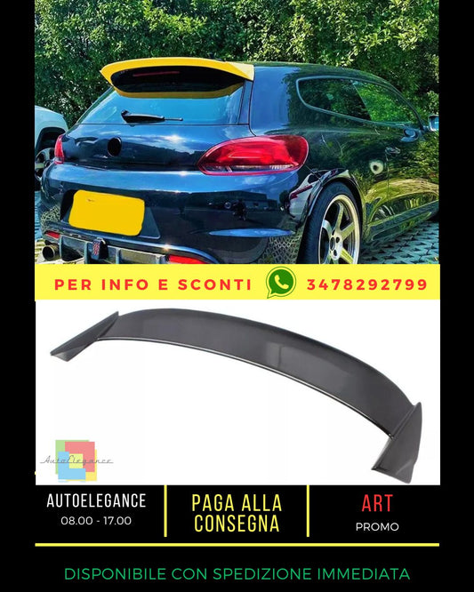 ✨Osir Style Gloss Black Roof Spoiler Suitable for VW Scirocco TSI TDI R✨ 