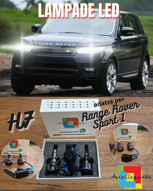 Kit LED H7 per Range Rover Sport 1 Anabbaglianti Fari Lenticolari CANbus 6500K