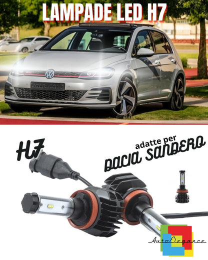 😍KIT LED H7 6000K CANBUS XENON 9800 LM LUMEN VOLKSWAGEN GOLF 7 VII RESTYLING😍