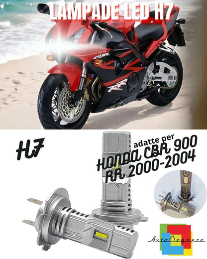 😎LAMPADA LED H7 CANBUS PER ANABBAGLIANTE PER HONDA CBR 900 RR 2000-2004 6000K😎