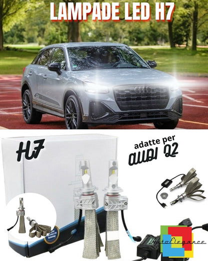 🌟LED KIT H7 6500K LED KIT H7 6500K FULL CANBUS 8000 LED LAMPS FOR AUDI Q2🌟
