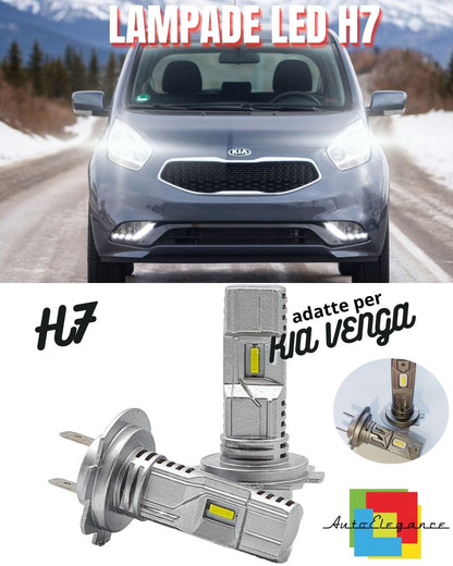 😍H7 LED KIT FOR KIA VENGA 6000K WHITE 6000 LUMEN CANBUS HIGH BEAM😍