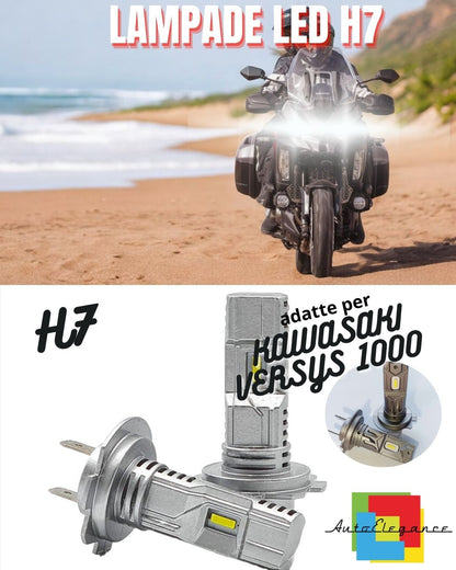 🤩CONVERSIONE FARO LED KAWASAKI VERSYS 1000 2011-2014 ANABB ABBAGLIANTE🤩