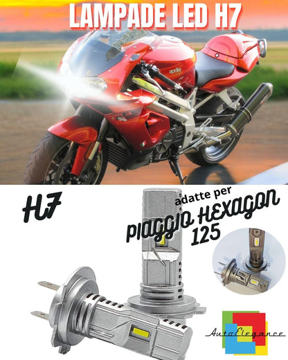😍H7 6000K CANBUS LED LAMP FOR HIGH BEAM APRILIA SL 1000 2001-2004😍 