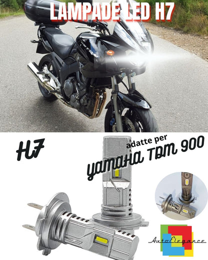 🌟H7 6000K CANBUS 3000 LM LED LAMP FOR HIGH BEAM YAMAHA TDM 900 2 Pieces🌟