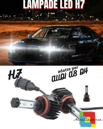 🤩H7 6000K CANBUS XENON LED KIT AUDI A8 D4 4H REAL FOG LIGHTS🤩