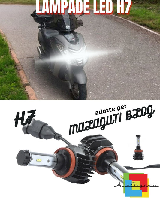 ✨KIT LED H7 6000K CANBUS XENON 9800 MALAGUTI BLOG LUMEN✨