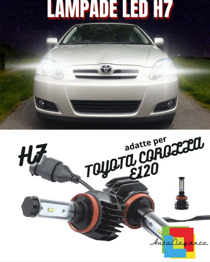 ✨LED KIT H7 6000K CANBUS XENON 9800 LM LUMEN TOYOTA COROLLA E120 NO ERROR✨ 