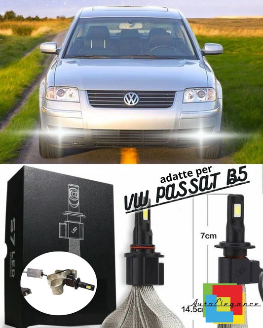 🔥FULL LED HEADLIGHT CONVERSION VW PASSAT B5 up to 2001 without fog lights 6000K🔥 