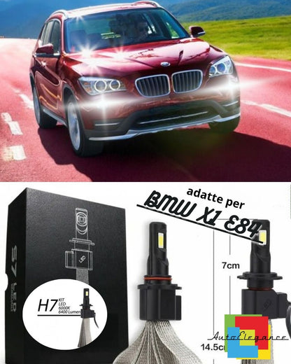 ❤️KIT FULL LED BMW X1 E84 LAMPADE H11 FENDINEBBIA CANBUS 6400 LUMEN 6000K❤️