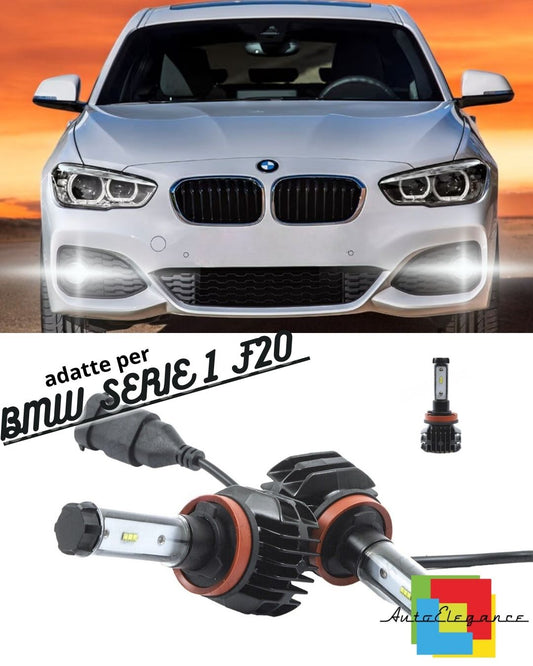 💯H8 LED KIT BMW SERIE 1 F20 F21 RESTYLING 6000K CANBUS 9800 LUMEN FOG LIGHTS💯 