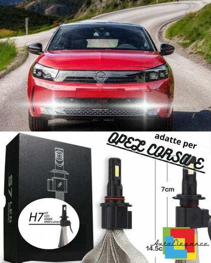⚡FULL LED KIT OPEL CORSA AND H10 FOG LIGHTS CANBUS 6400L 6000K NO ERROR⚡ 