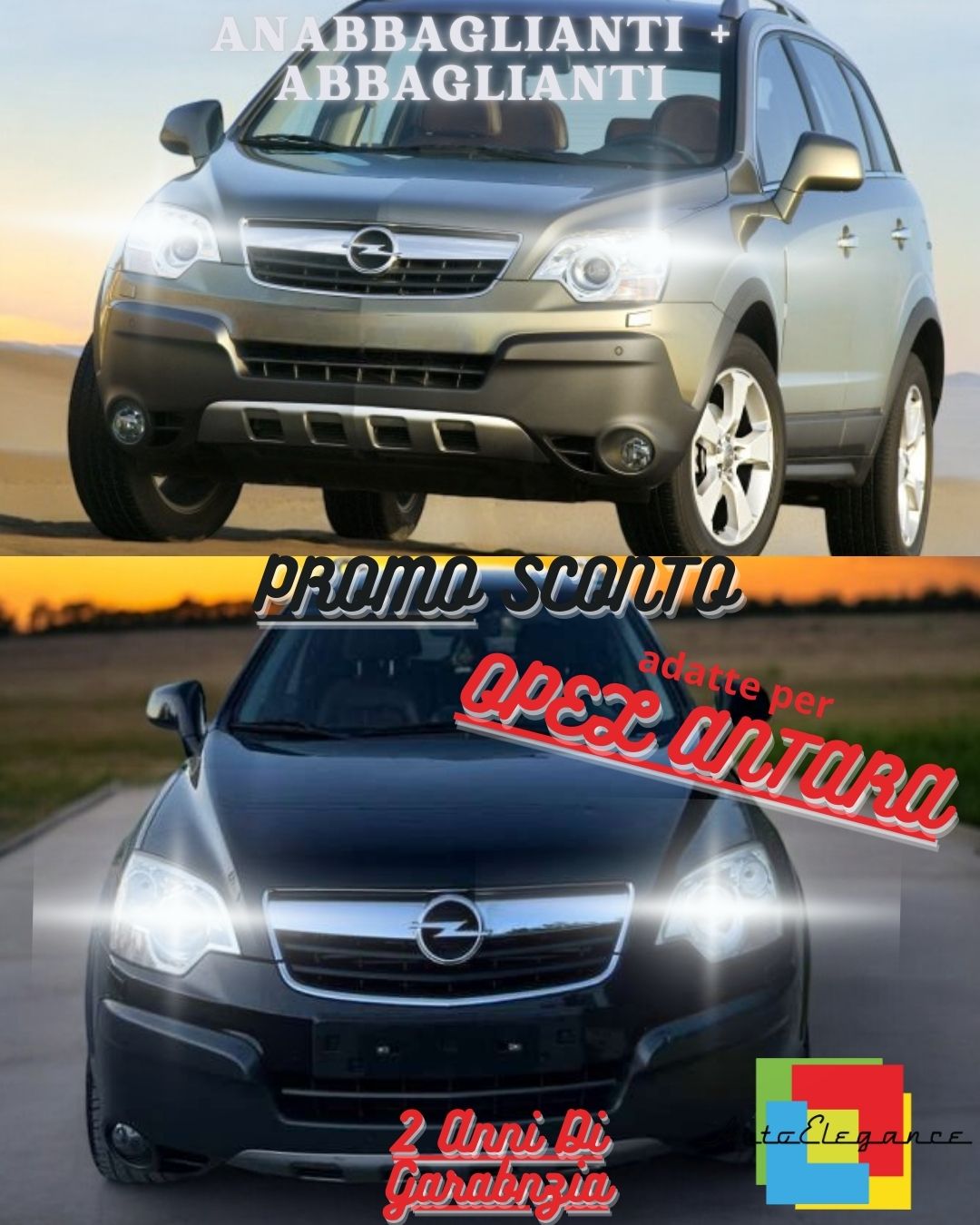 💥OPEL ANTARA FULL LED HEADLIGHT KIT LOW BEAM HIGH BEAM POSITION LED 6000K💥 