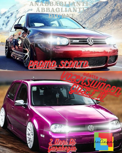 ✨VOLKSWAGEN GOLF IV FULL LED HEADLIGHT KIT LOW BEAM HIGH BEAM AND LIGHTS✨