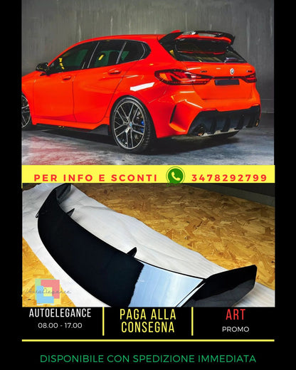 😎Glossy Black Spoiler Suitable for BMW 1 Series F40 M Sport Performance 2020+😎 