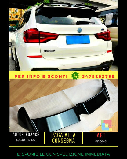 😎KIT Gloss Black Spoiler Suitable For BMW X3 G01 X3M 😎 