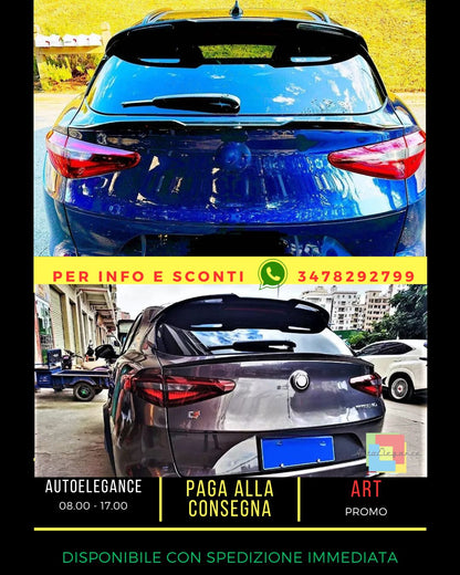 💯Glossy black spoiler kit suitable for Alfa Romeo Stelvio 2017+💯 