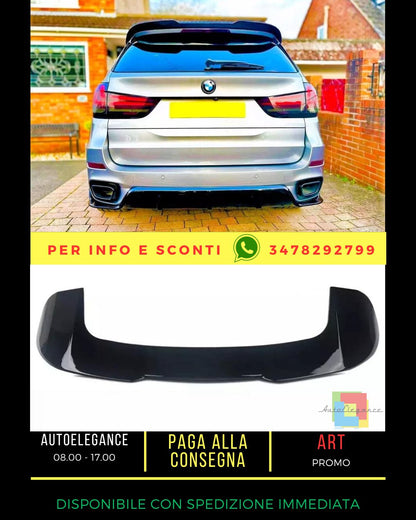 😍KIT Gloss Black Rear Spoiler Suitable For BMW X5 F15 X5M F85😍